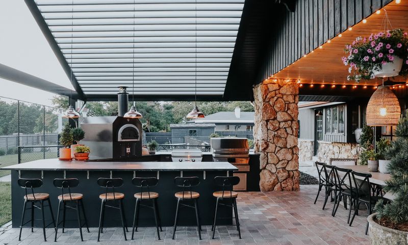 Outdoor Kitchen Island
