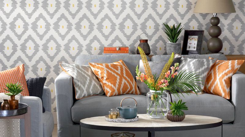 Patterned Accent Wall