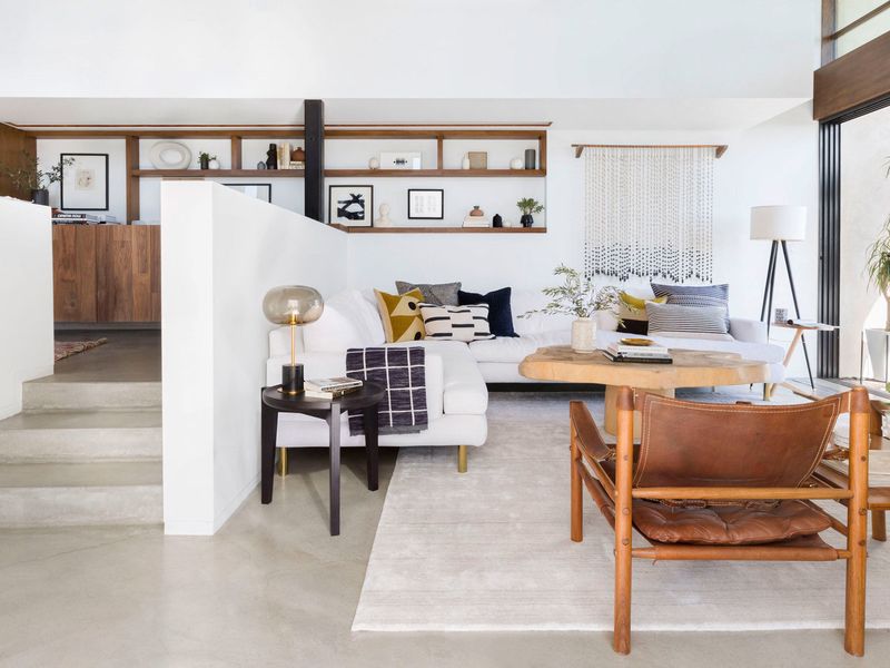 Broken-Plan Kitchen Layout