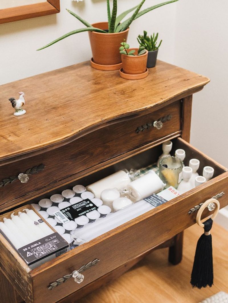 The Emergency Candle Drawer