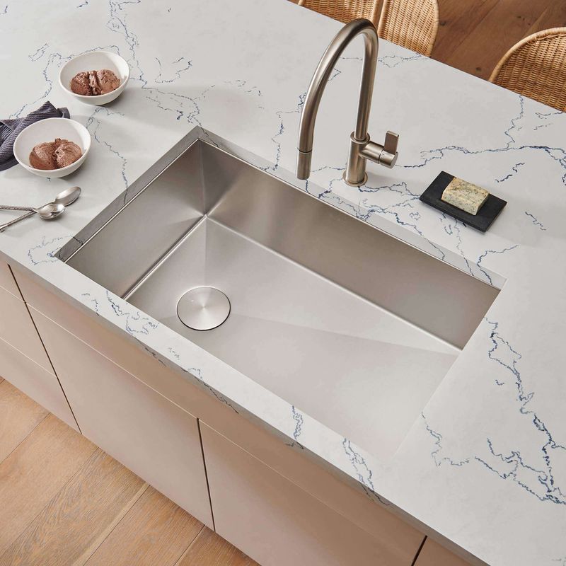 Offset Drain Sinks