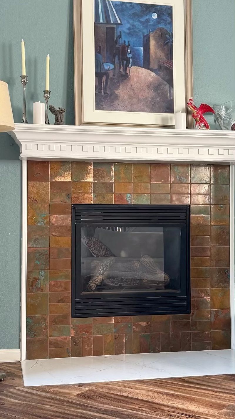 Gleaming Copper Accents
