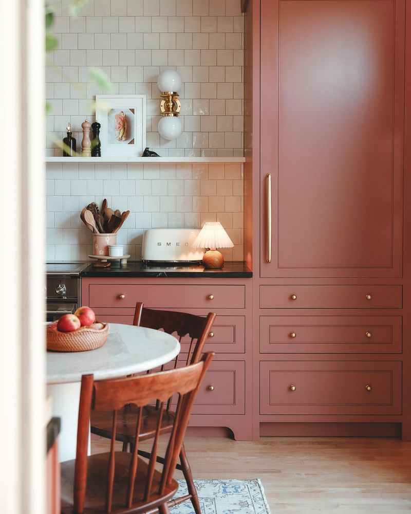 Lamps on Kitchen Counters