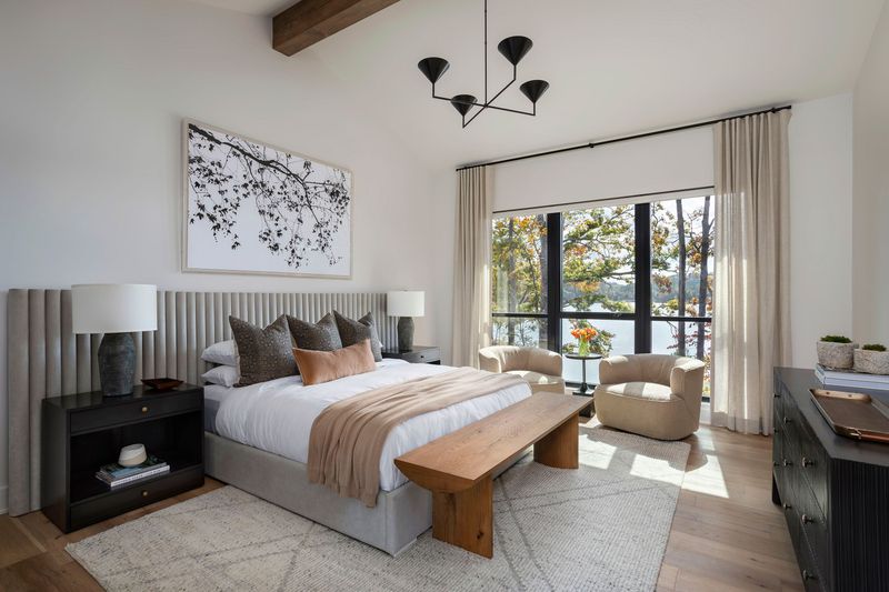 Serene Sleep Space With Lake Views