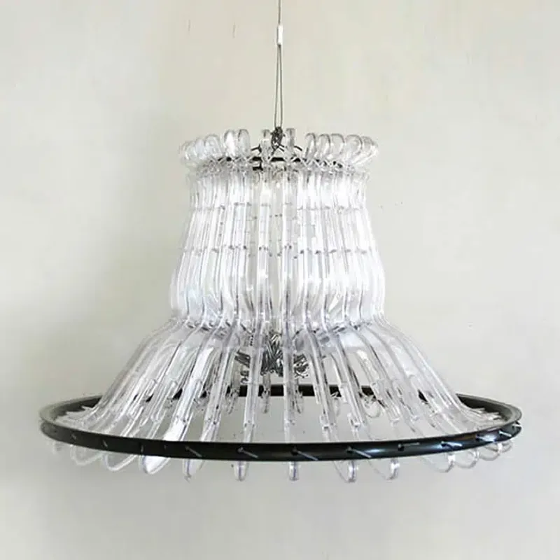 Wire Hanger Chandeliers