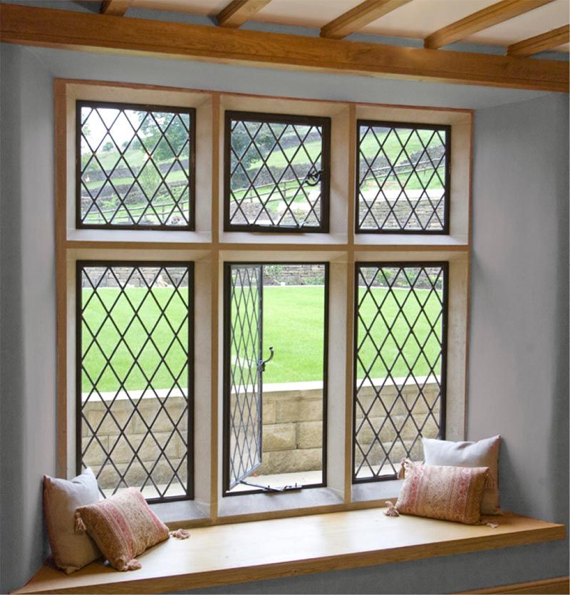 Leaded Bay Windows