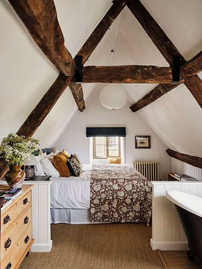 Install Wooden Beam Ceilings
