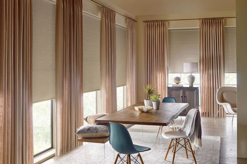 Layer Window Treatments