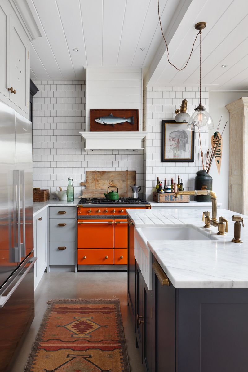 Burnt Orange Accents – Spice Cabinet Energy