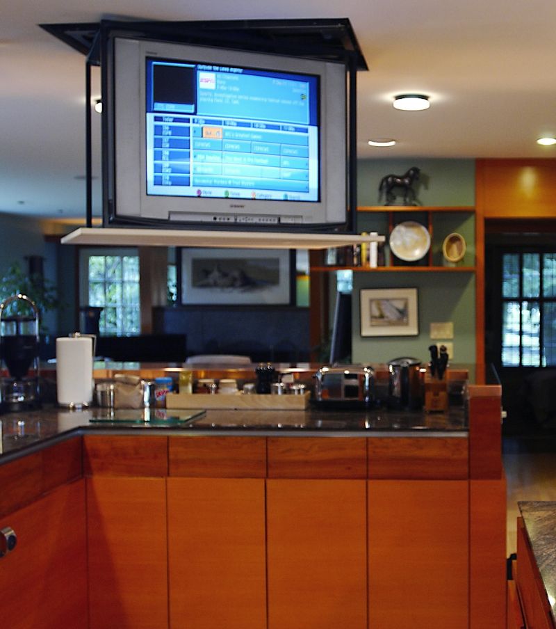 Intrusive Television Screens