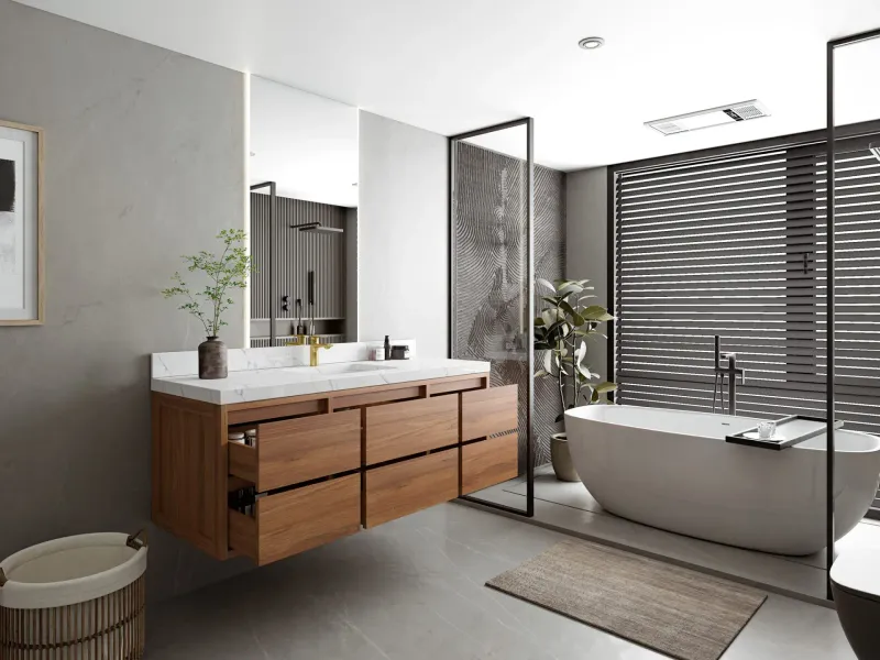 Floating Vanities with Zero Storage