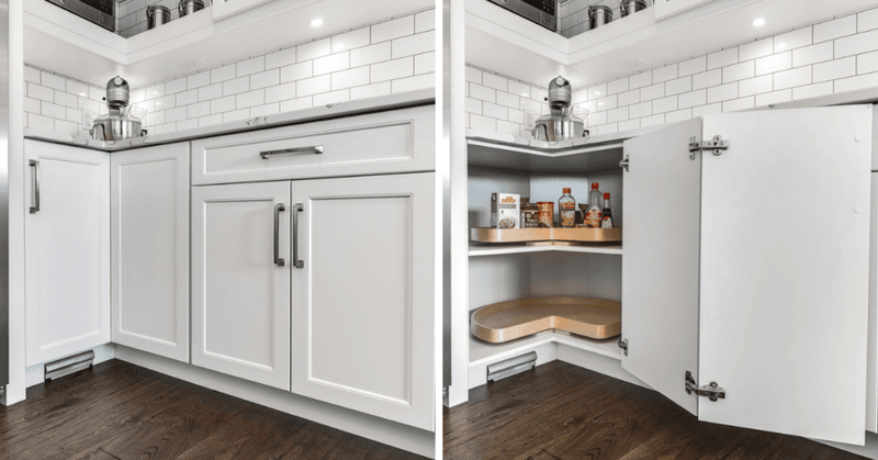 Bulky Corner Cabinets