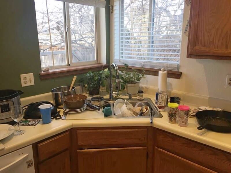 Countertop Clutter