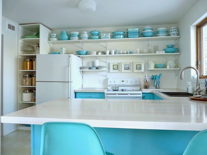 Excessive Open Shelving