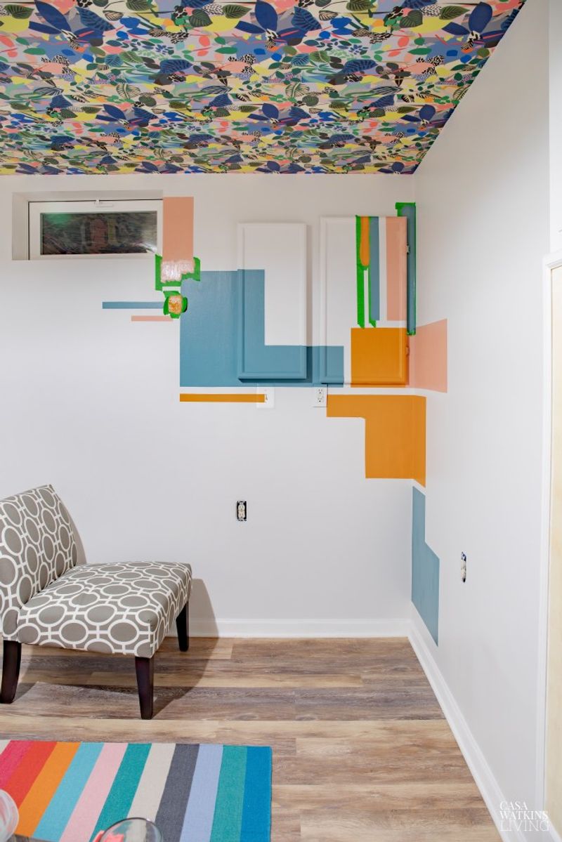 Painted Geometric Patterns