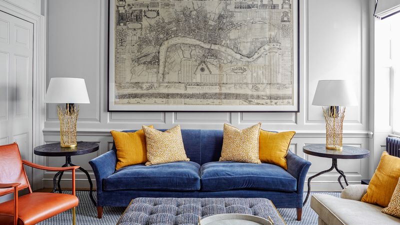 Furniture Pushed Against Walls