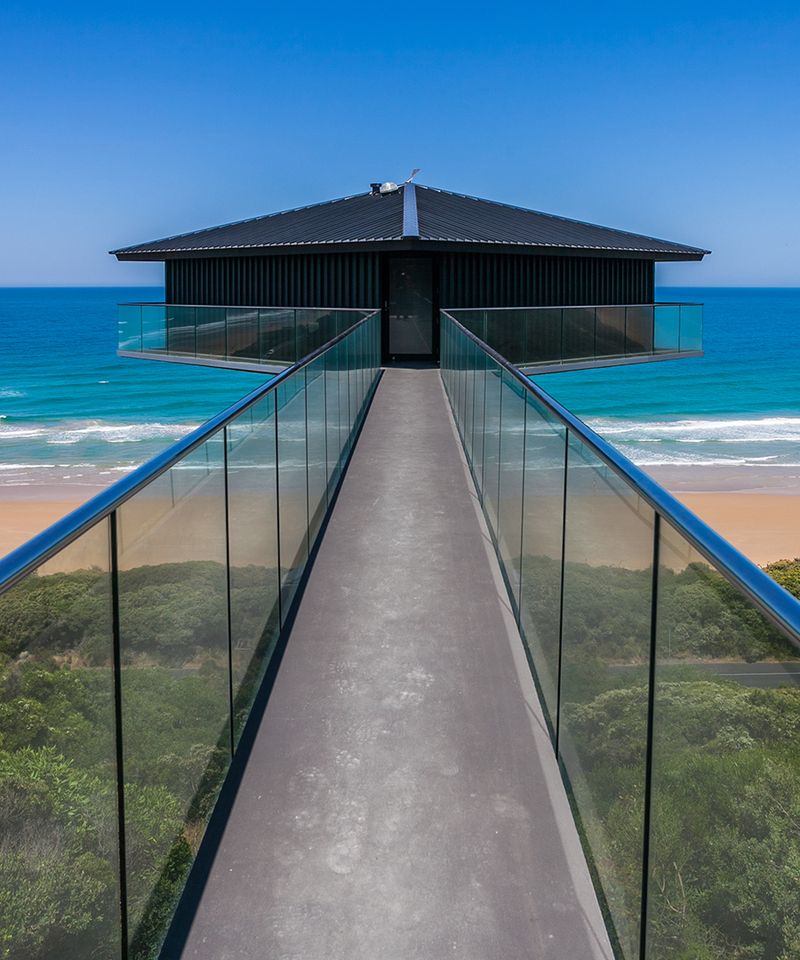 The Pole House at Fairhaven Beach, Australia
