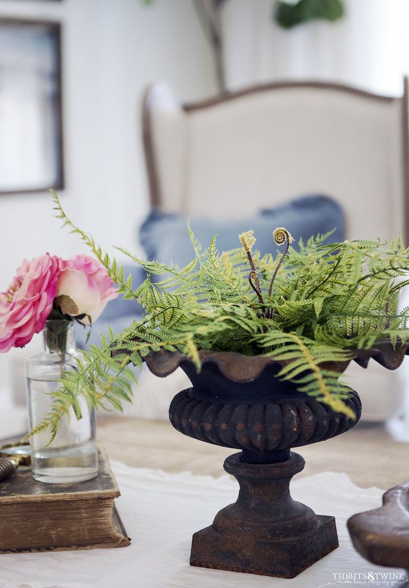 Dusty Fake Plants