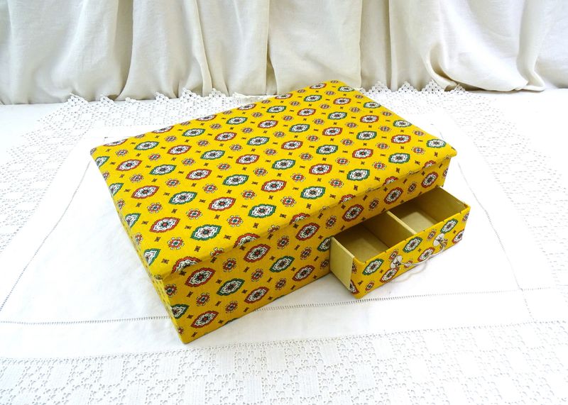 Craft Fabric-Covered Storage Boxes