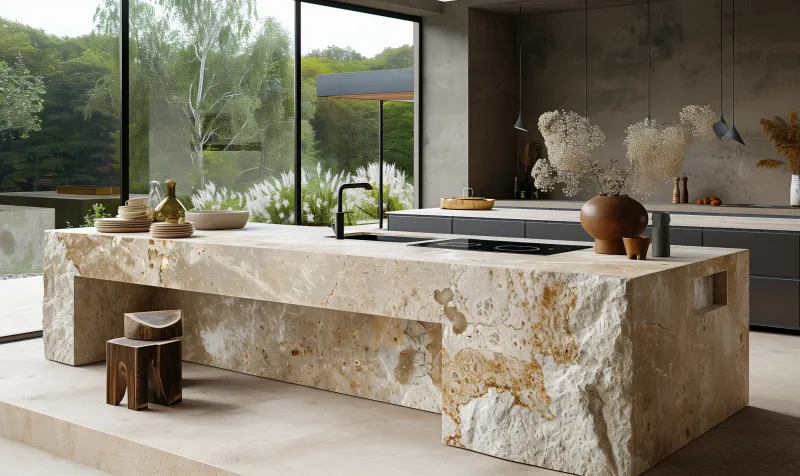 Natural Stone Surfaces with Character