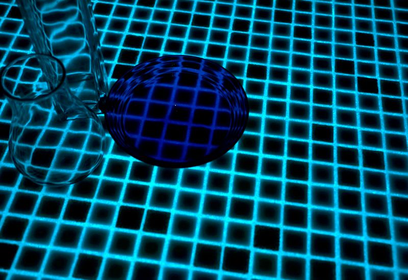 Glow-in-the-Dark Grout Lines