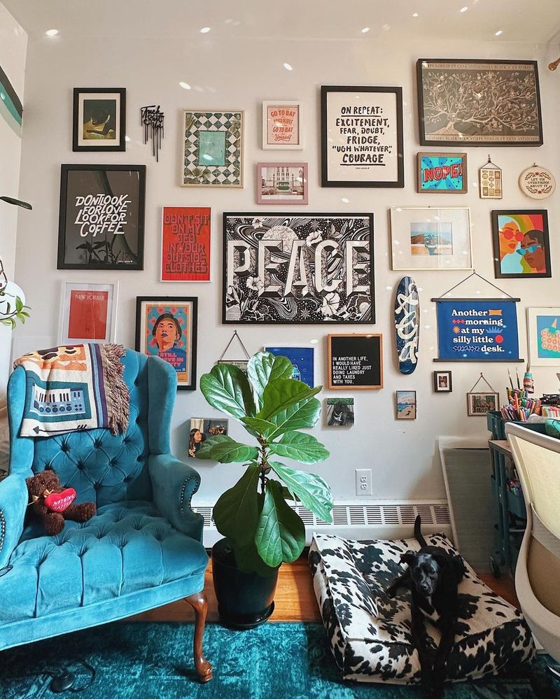 Gallery Walls Without Purpose