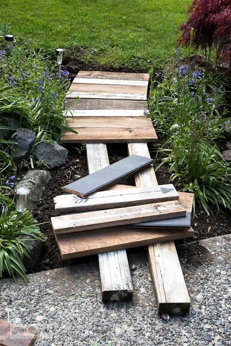 Vintage Door Stepping Stones