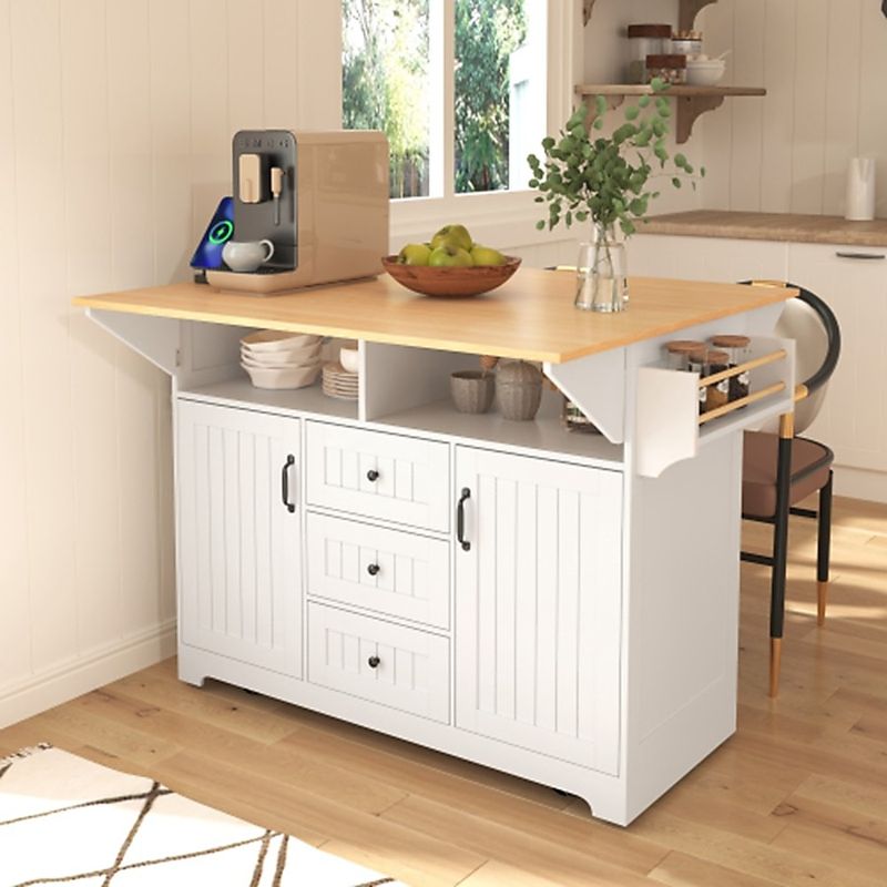 Convertible Table-Island Hybrid