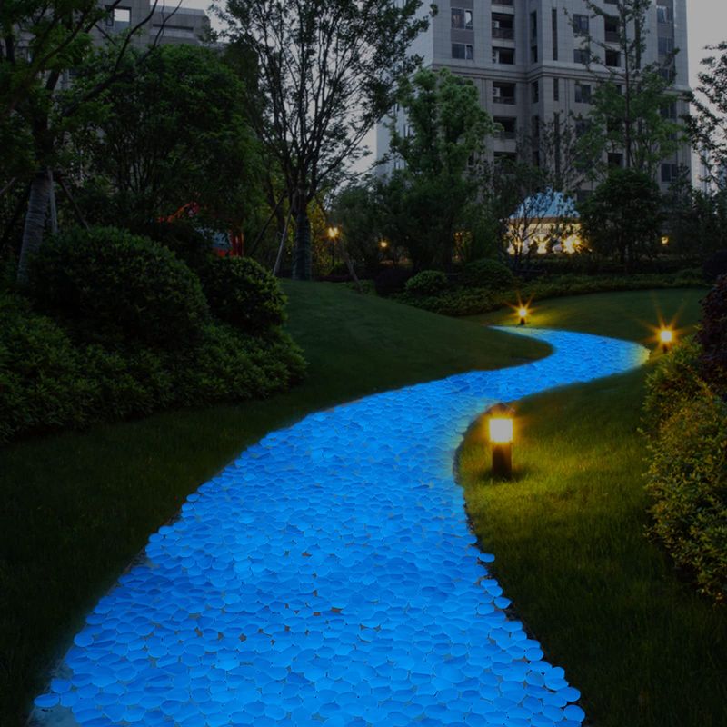 Glow-in-the-Dark Pebble Rivers
