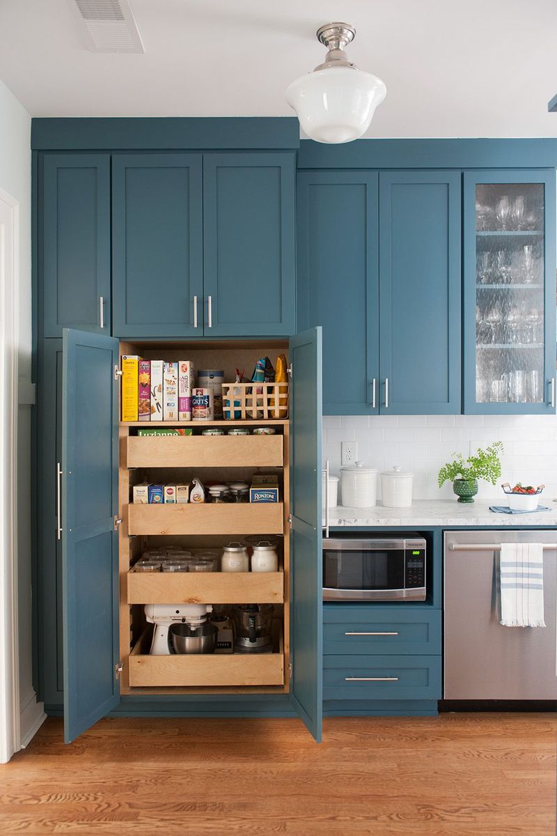 Massive Double-Door Pantry Taking Over