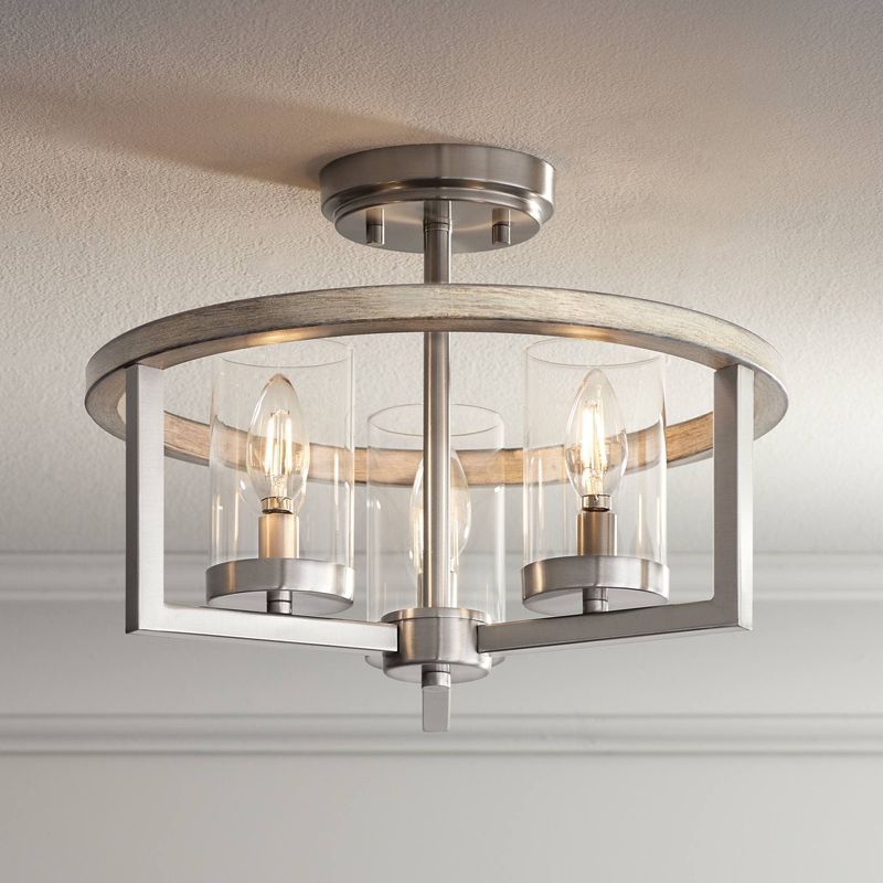 Semi-Flush Fixtures for Transitional Spaces