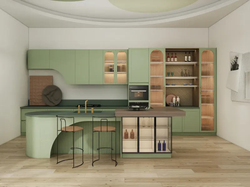 Curved Cabinet Fronts