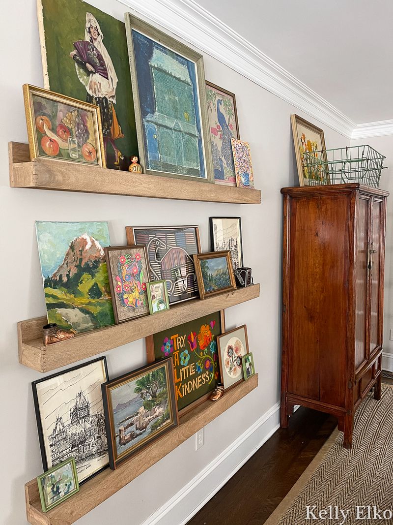 Ledge Gallery with Layering