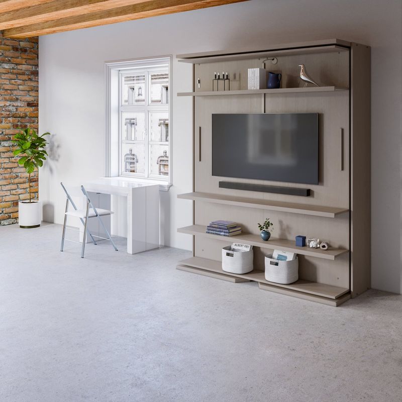 TV-Integrated Entertainment Center