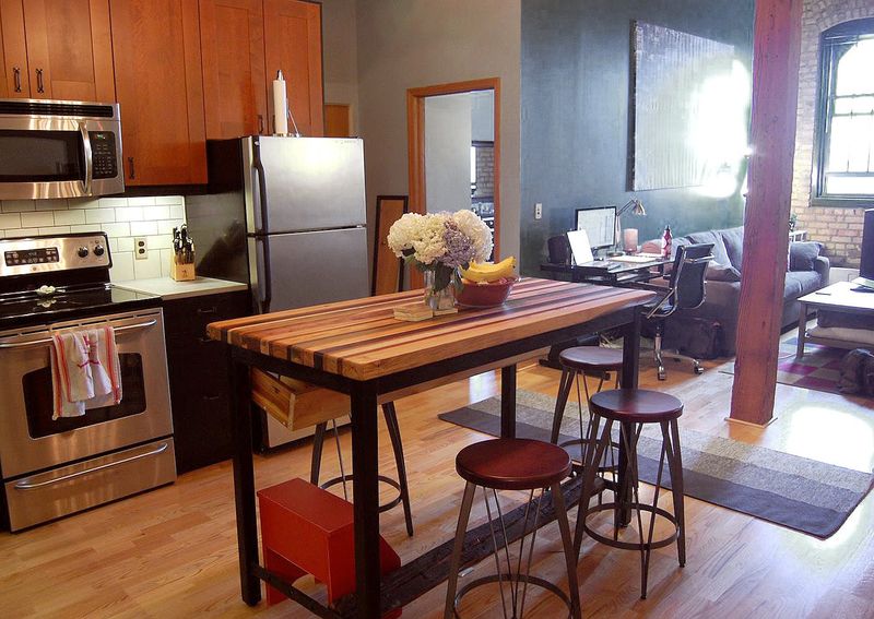 Butcher Block On Legs