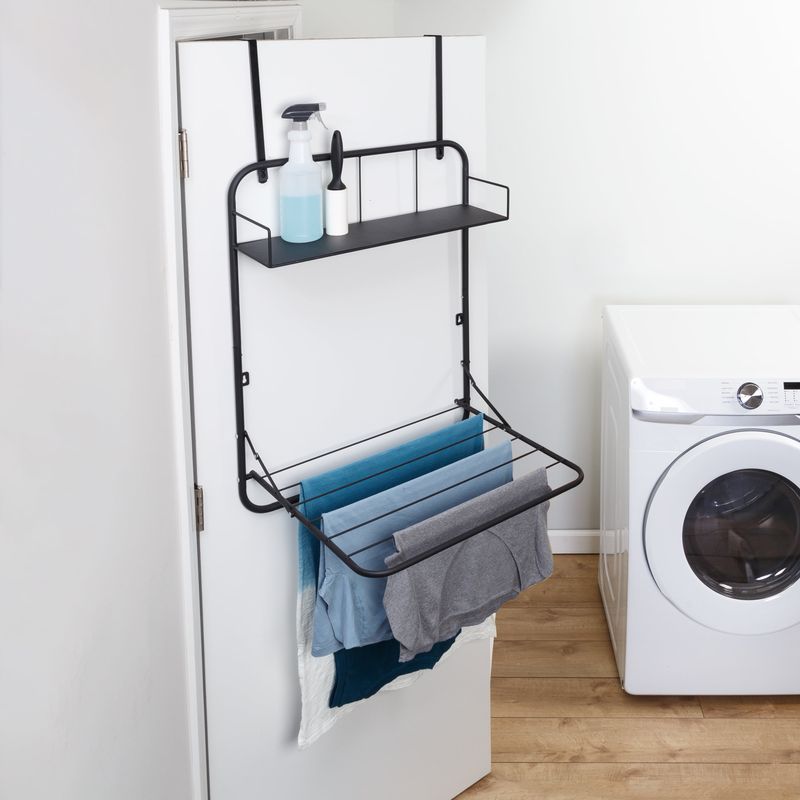 Wall-Mounted Drying Rack