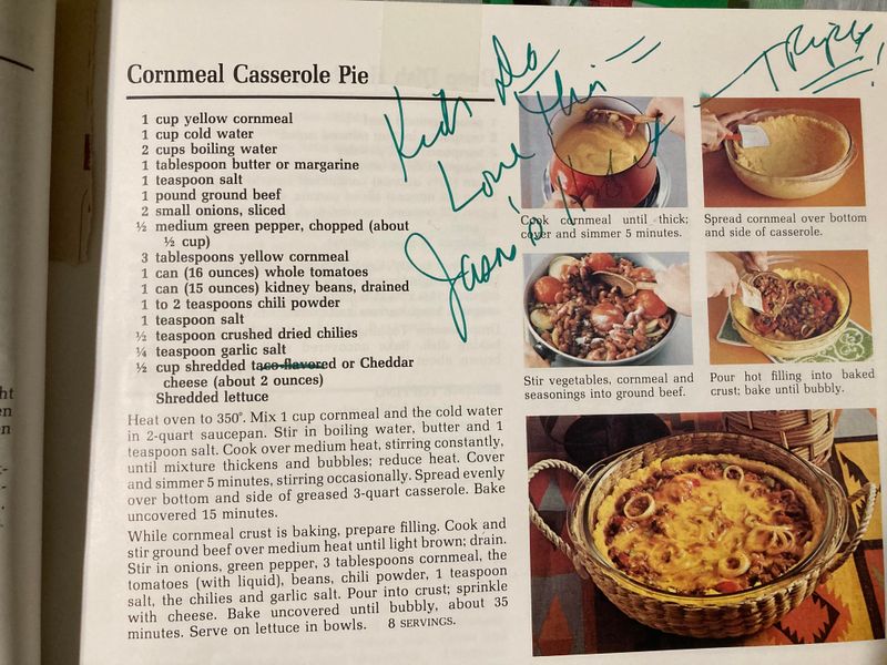 Cookbook With Food-Splattered Pages