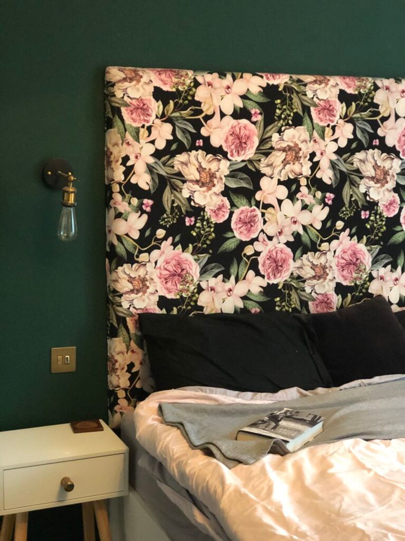 Headboard Decoupaging