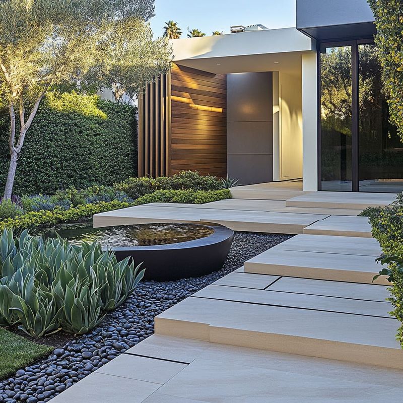 Lack Of Hardscaping Elements