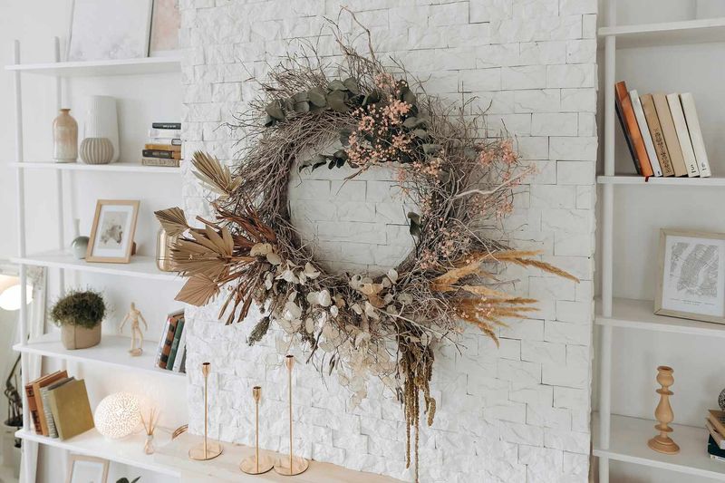 Dusty Dried Flowers Past Their Prime