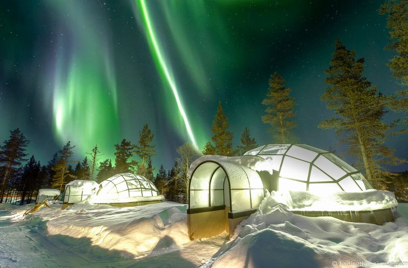 The Arctic Glass Igloos