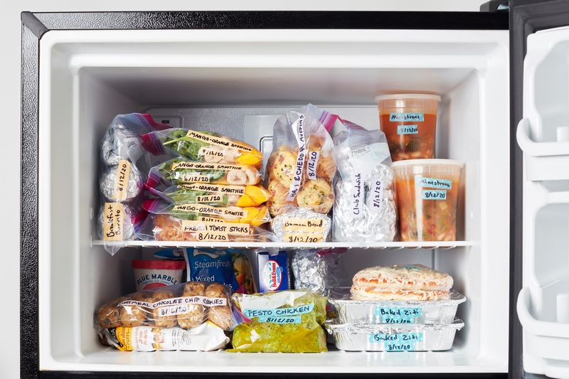 Overcrowded Freezer