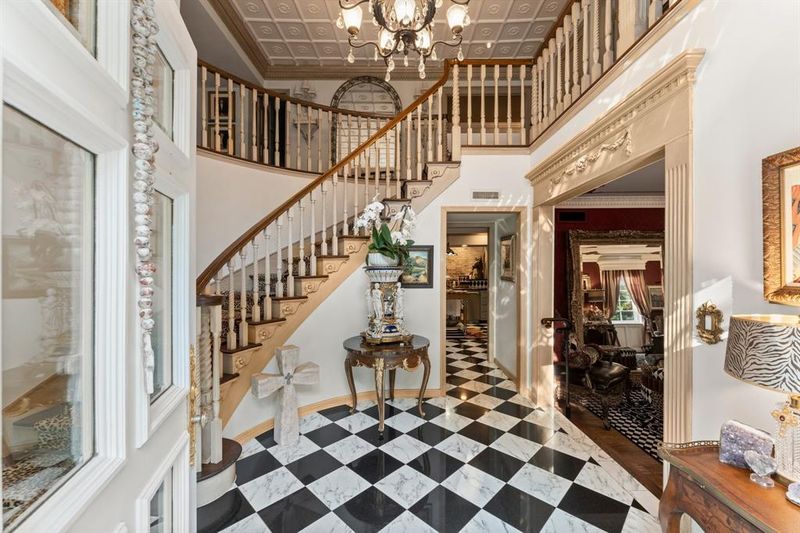 Grand House Entrance