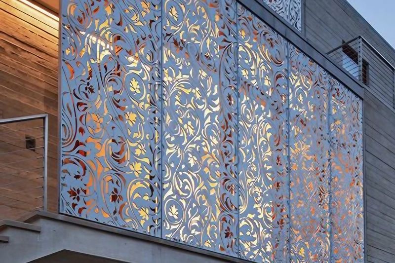 Laser-Cut Metal Screens