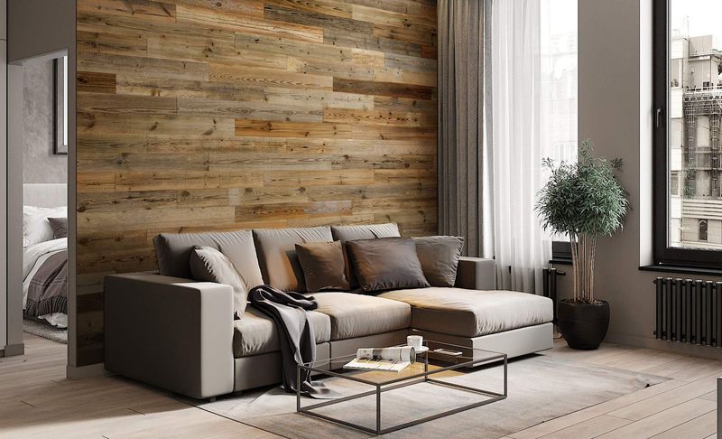 Reclaimed Wood Rustic Appeal