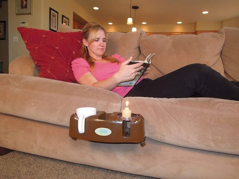 NEVER USE: Furniture With Built-In Cup Holders