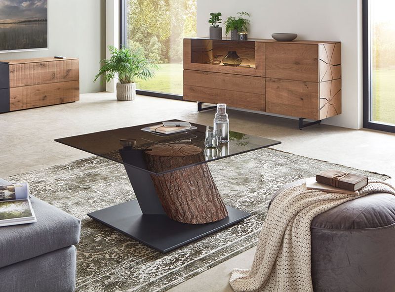 Glass-Top Coffee Tables