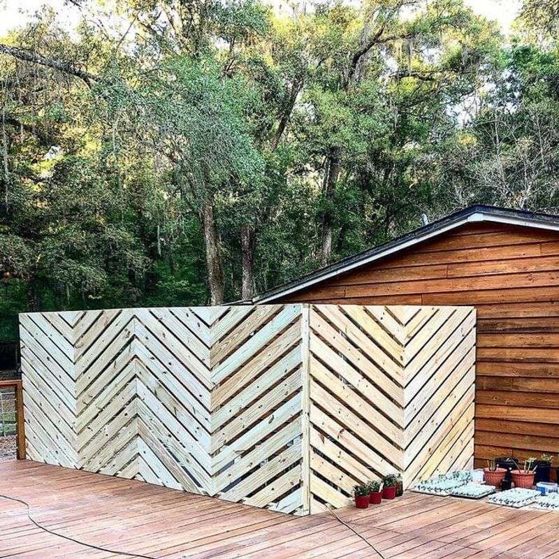 Chevron-Set Planking
