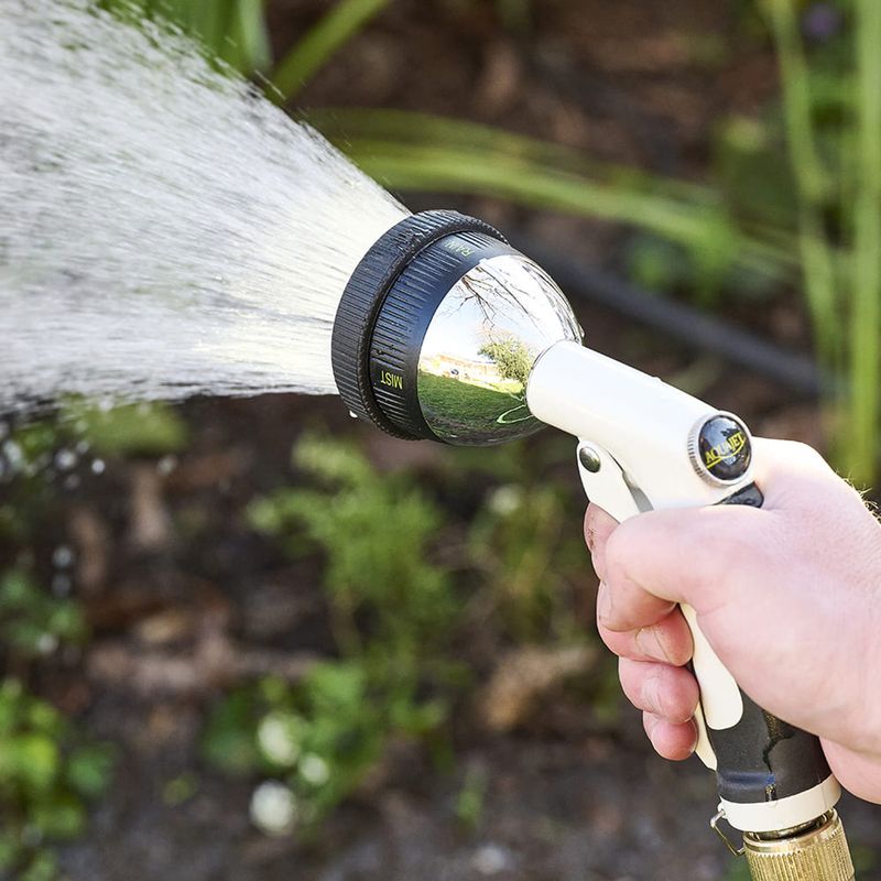 Garden Hose And Nozzle