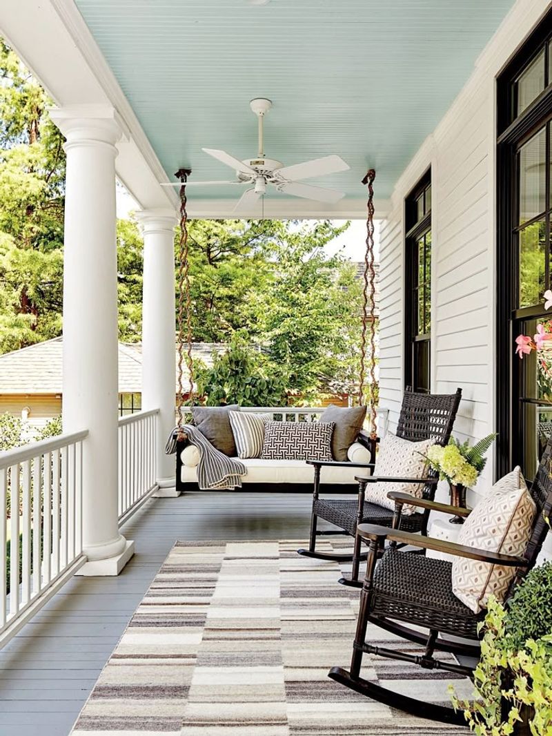 Porch Swing Serenity